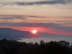 Sunrise over the Golfo dei Poeti