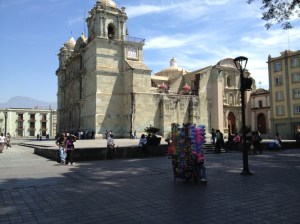 The cathedral on the Zocolo