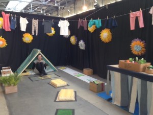 Andy in the Garden Tent