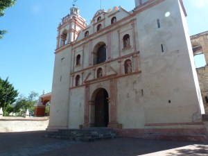 the Templo y Exconvento de San Jerónimo, in Tlacochahuaya