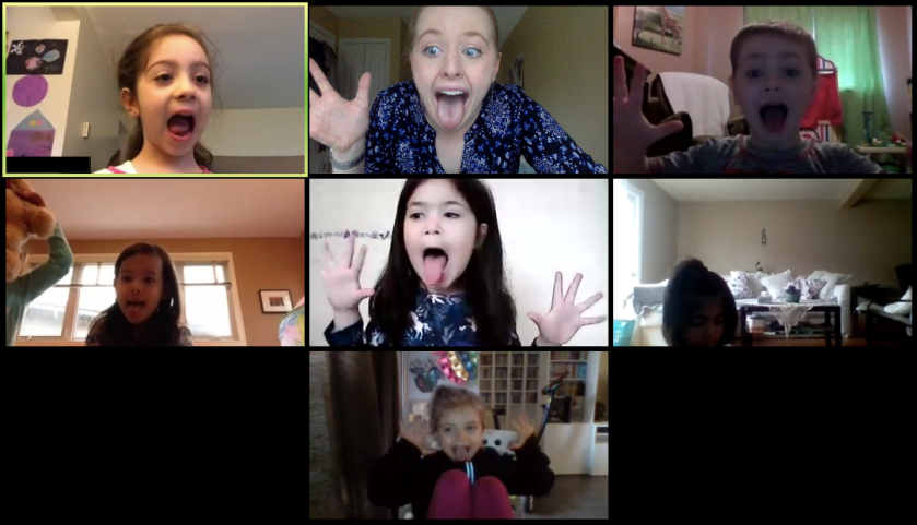 pass the face Emily's Acting up